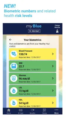 myBlue android App screenshot 1